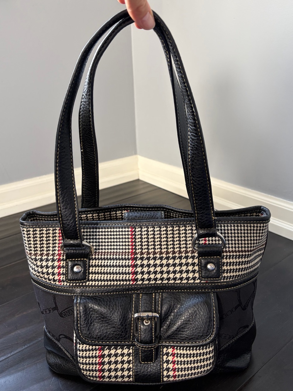 Chaps Ralph Lauren Equestrian Shoulder Satchel
